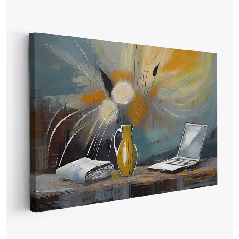 Floral Still Life, 20" H x 30" W