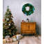 Faux Lighted PVC 21.65cm Christmas Wreath-191715463