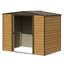 Rowlinson Woodvale Metal Apex Shed 8x6-20703035-124321630
