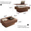 Table basse 38,6 po