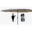 Parasol de jardin à double face 15x9Ft-1101056134