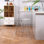 Tabouret de comptoir en acrylique transparent Cyrus Chloe
