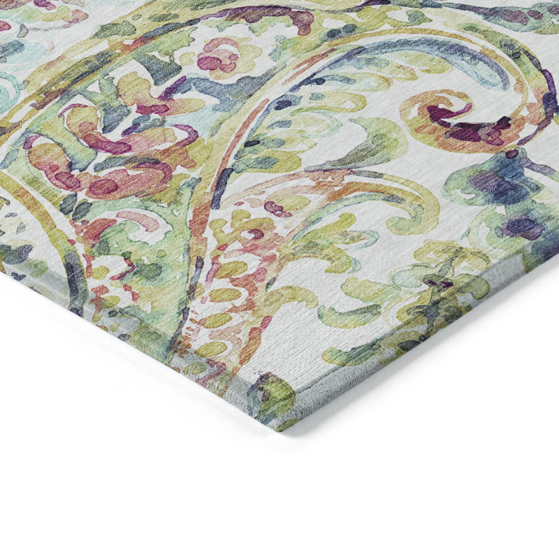 Tapis intérieur / extérieur Maldanado, Rectangulaire 3 pi x 5 pi