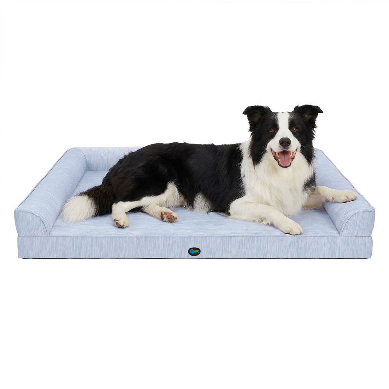 Lit orthopédique rafraîchissant pour chien, taille L
