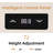 Midtown Value Height Adjustable Standing Desk, Single Motor, 60x30, White Top with Black Frame-2013536033-2013536059