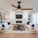 Malley 52 In. Intergrated LED Ceiling Fan Lighting With Remote Control