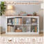 Bibliothèques cubiques avec rangement, panneau de rangement en bois aggloméré pour la maison