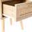 Modern 15.93" Nightstand With Drawer And Solid Wood Legs - Elegant Versatile Side Table For Different Styles, Easy To Clean Assemble-18643805