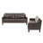 2 - Piece Faux Leather Living Room Set-87903057