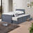 Twin Platform Bed W/ Trundle And Drawers (Fully Slated)-1587924576