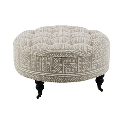 Repose-pieds en tissu avec roulettes Upendo
