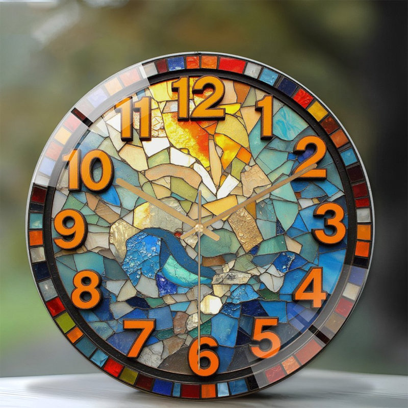 Horloge murale 12 po