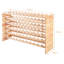 Whitinsville Solid Wood Wine Bottle Rack Brown