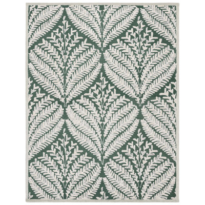 Jahwan Hand Tufted Wool Floral Rug
