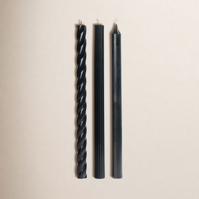 ILLUME Beautifully Done Unscented Taper Candle Set