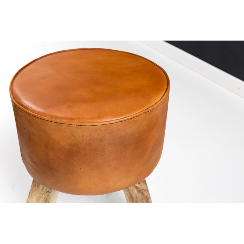 Wisner Solid Wood Accent Stool