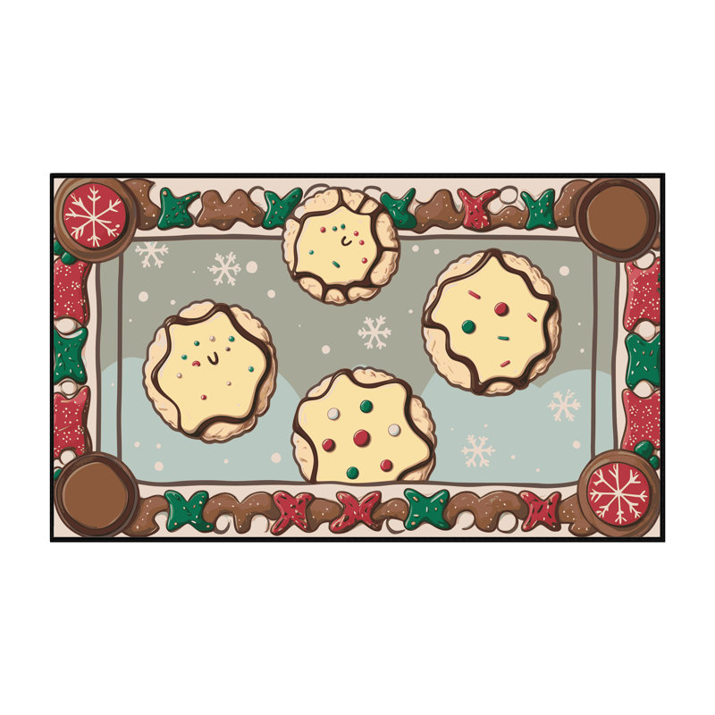 Tapis de vacances East Urban Home, Rectangle 7 pi x 9 pi