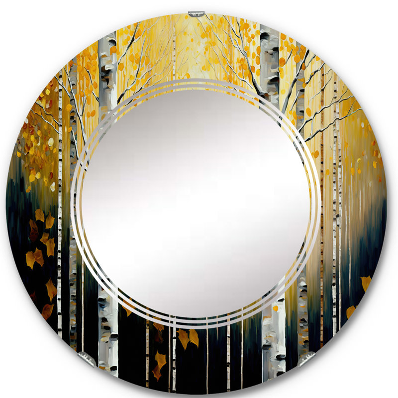 Miroir mural Panchu, 24 po x 24 po
