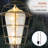Black Solar Powered Integrated LED Metal Pathway Light Pack