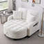 Chaise longue rembourrée avec deux coussins décoratifs et un espace de rangement-2022670152