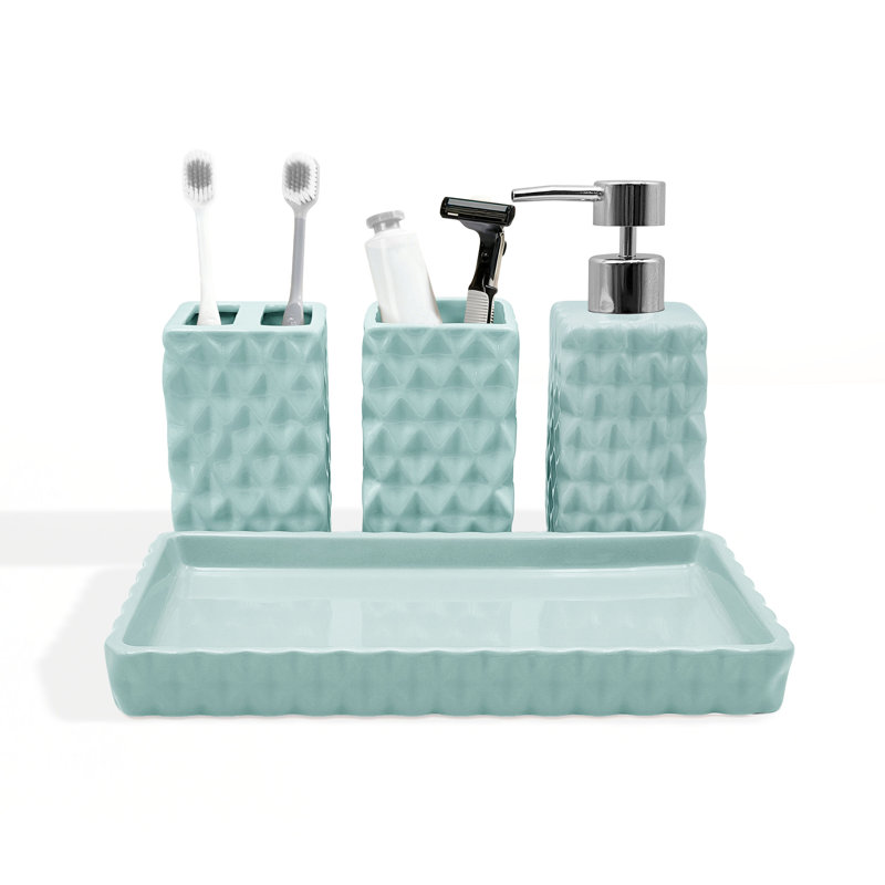 Bathroom Accessory, Turquoise