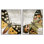 "Vintage Spots Butterflies", ensemble de 2 giclées encadrées par Kim Allen