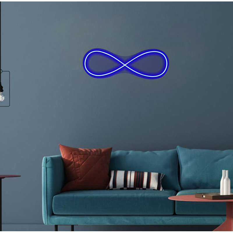 Infinity Neon Sign - 10" x 28"