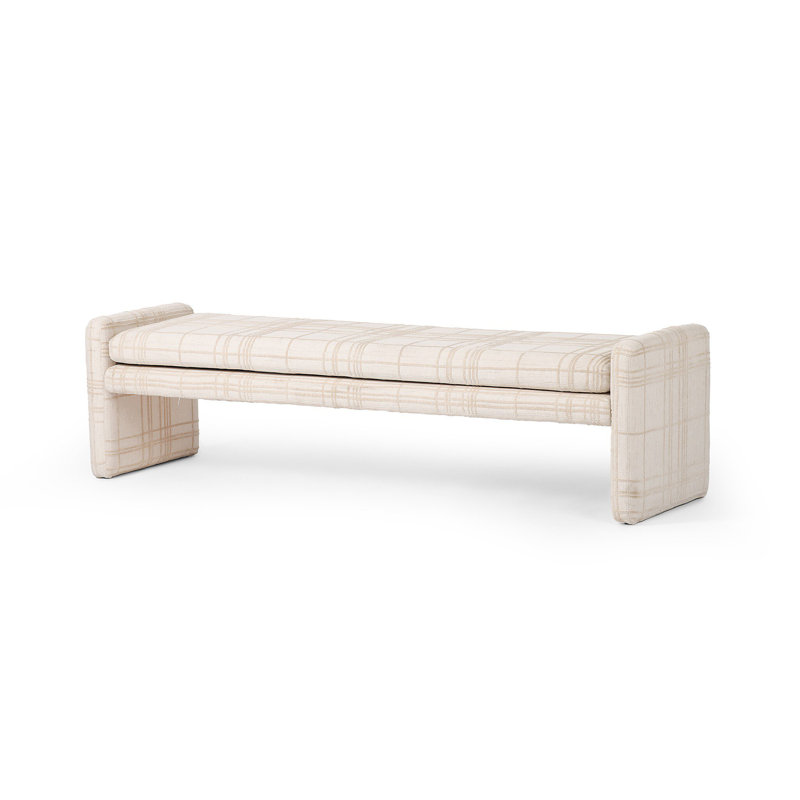 Serena Accent Bench, Sheffield Ivory