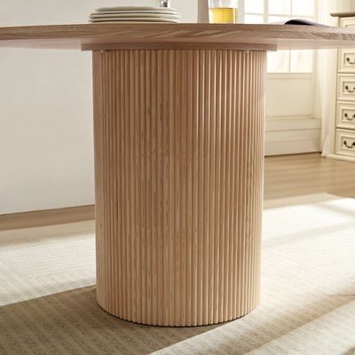 Table de salle à manger 47,35 "Mid-Century Modern Sophistication Kitchen and Room