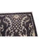 Tapis gris foncé noué à la main de haute qualité