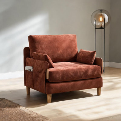 Fauteuil inclinable conforme à la photo, assorti à une chambre à coucher, dimensions : 37 x 29,1 x 27,9 pouces, détails en bois massif, 37 x 29,1 x 27,9 pouces.