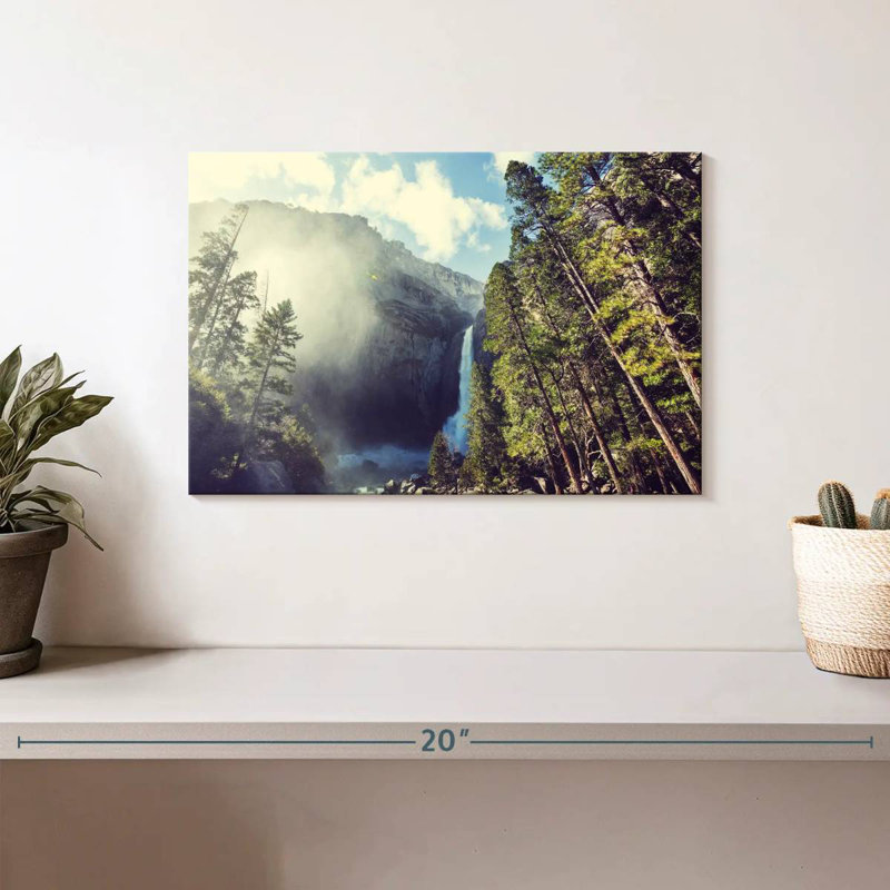Chute d'eau Alvord Mighty Yosemite, H 8 po x l 12 po