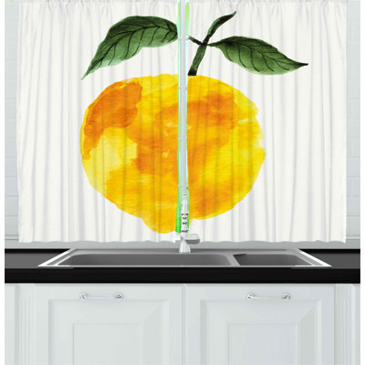 Pointed Kitchen Curtain