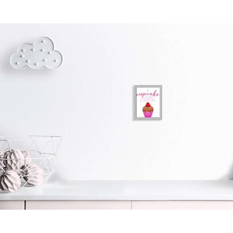 Un petits gâteaux, H 11 po x l 9 po x P 1,19 po, Encadré de boîte argent