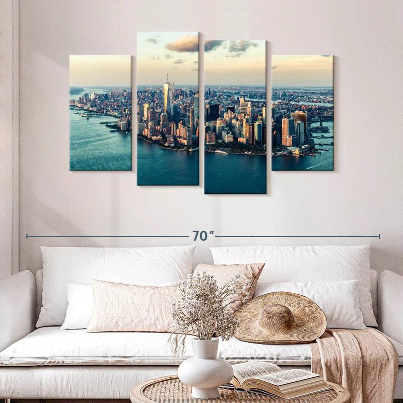 Ny city of dreams Sireci, 32" H x 52" W