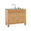 Martindale 100cm Single Bathroom Vanity Base Only-41068718