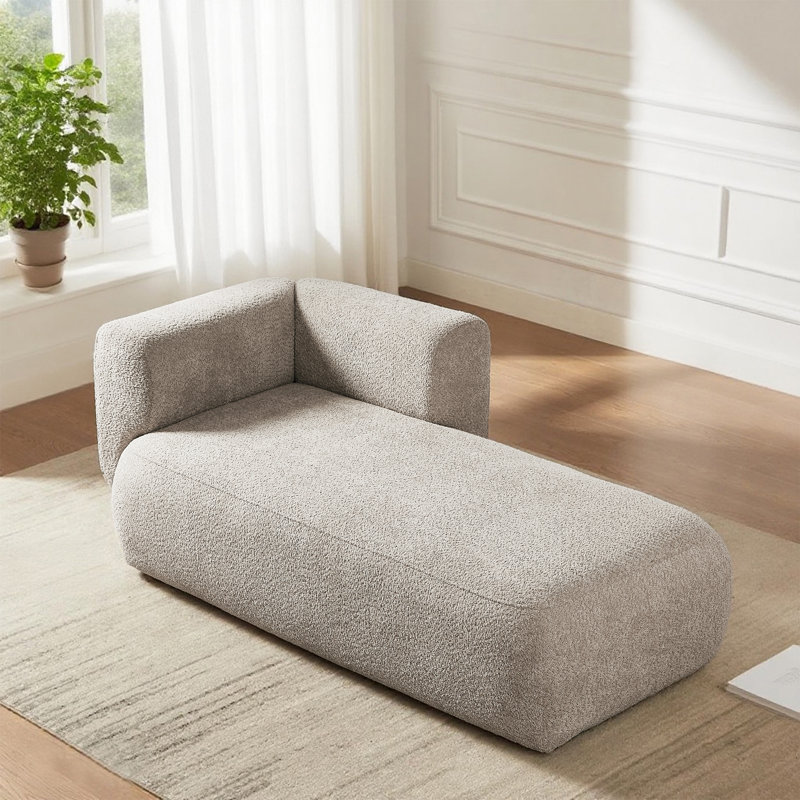 Lounge Chaise, Camel