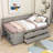Kouta Wood Daybed with Drawers and Shelves-2034574573-2034574560