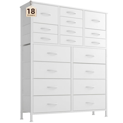96 cm W Chest of 18 Drawers