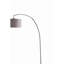 Lampe sur pied arquée en métal de 86 pouces de hauteur, Bowery, beige et bronze