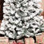 Arbre de Noël artificiel, 7,5 pi, 350 lumières, arbre de couleur 7,5 pi avec effet, base et pieds amovibles