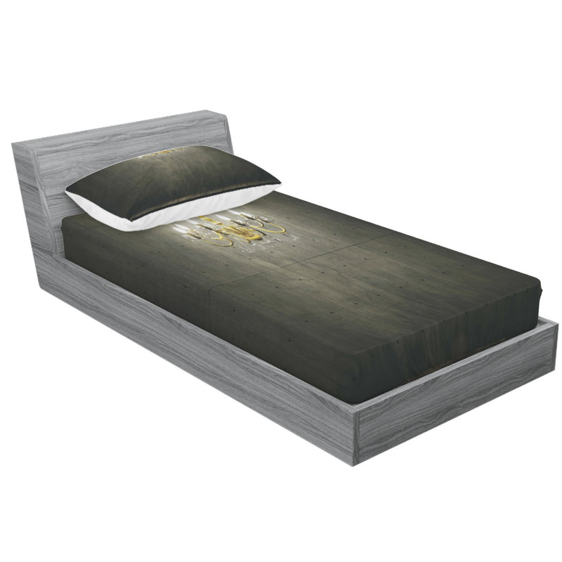 Microfiber Sheet Set, Twin XL Sheet Set with Fitted Sheet