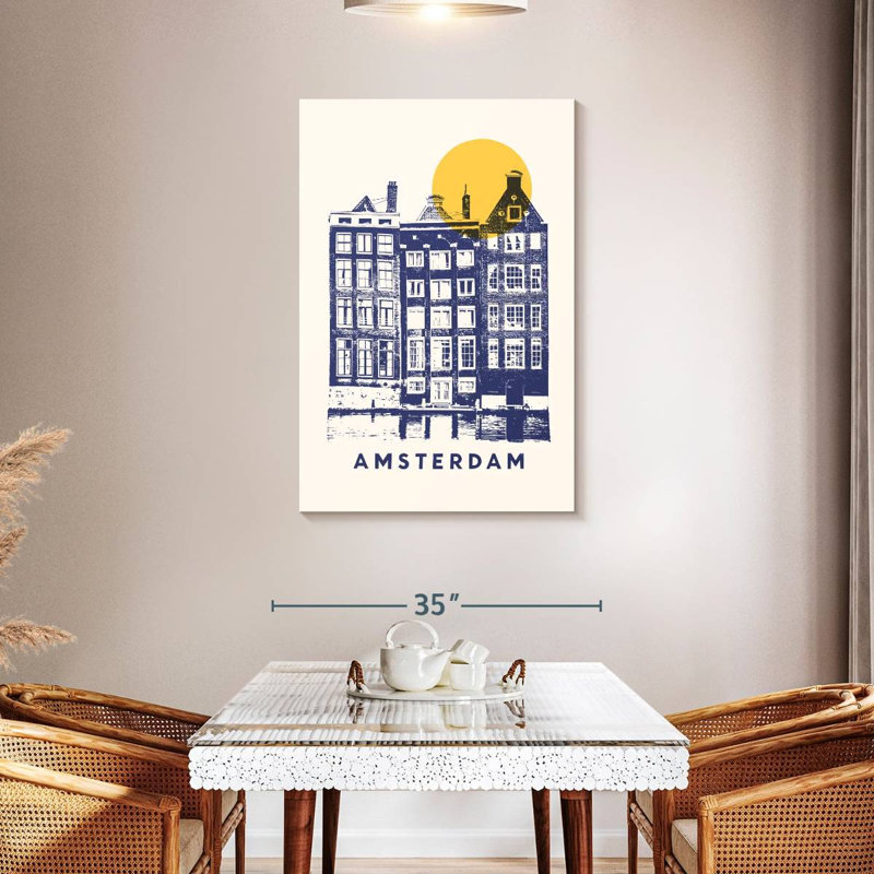 Aime Amsterdam City, H 45 po x l 30 po