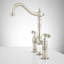 Bridge Widespread Bathroom Faucet with Lever Handles-72887811