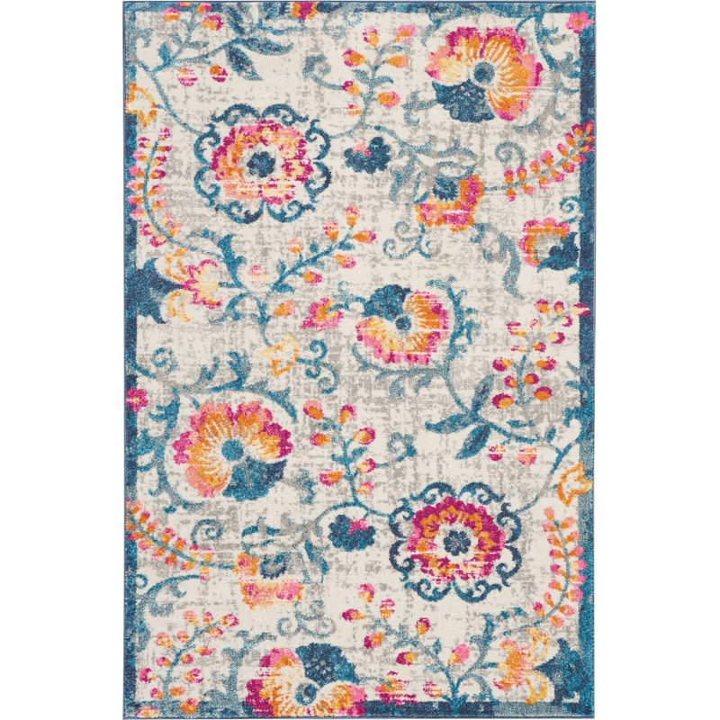 Tapis ivoire Augusta, Rectangle 3 pi 9 po x 5 pi 9 po