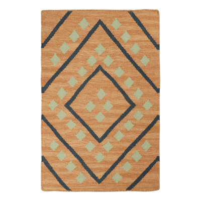 Hand Knotted Wool Rug