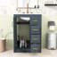 Meuble-lavabo avec lavabo en céramique, 3 tiroirs et 1 porte-1424844076