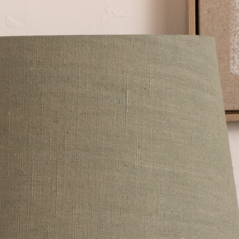 15 cm H Empire Cotton Lamp Shade ( Uno ), Pine Green