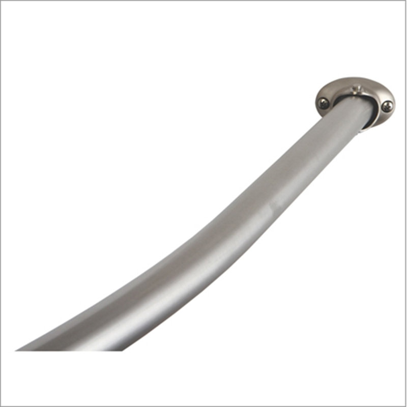 Tringle à rideau de douche 72 po, Nickel satiné