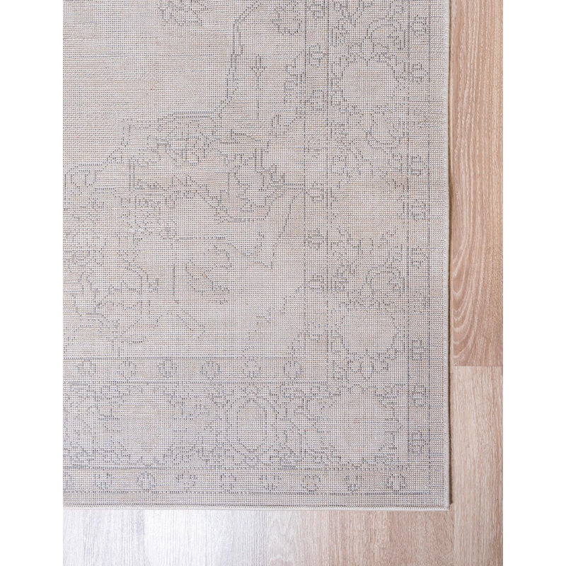 Cantey Oriental Ivory Area Rug, Runner 2' x 7'1"